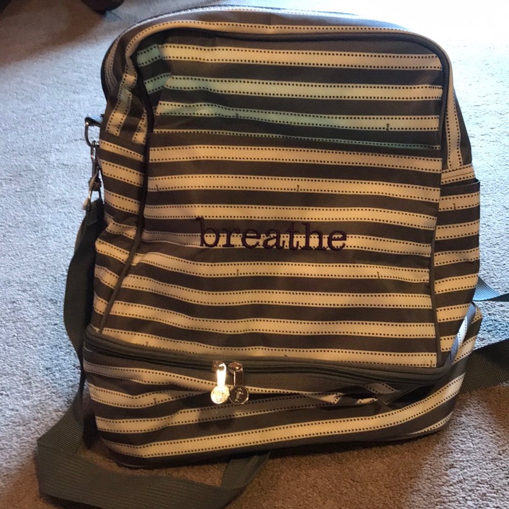Initials yoga bag